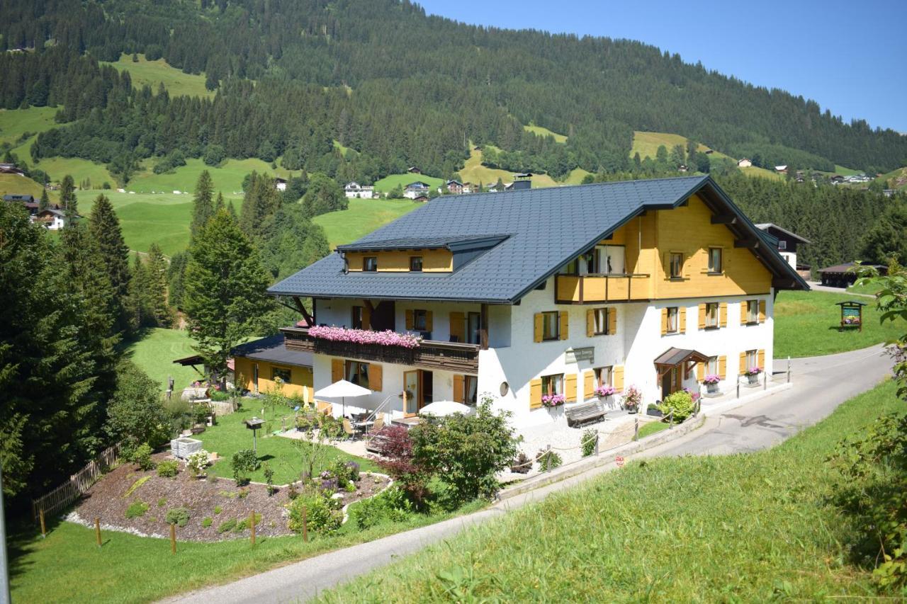 Gästehaus Tannegg Mittelberg Exterior foto