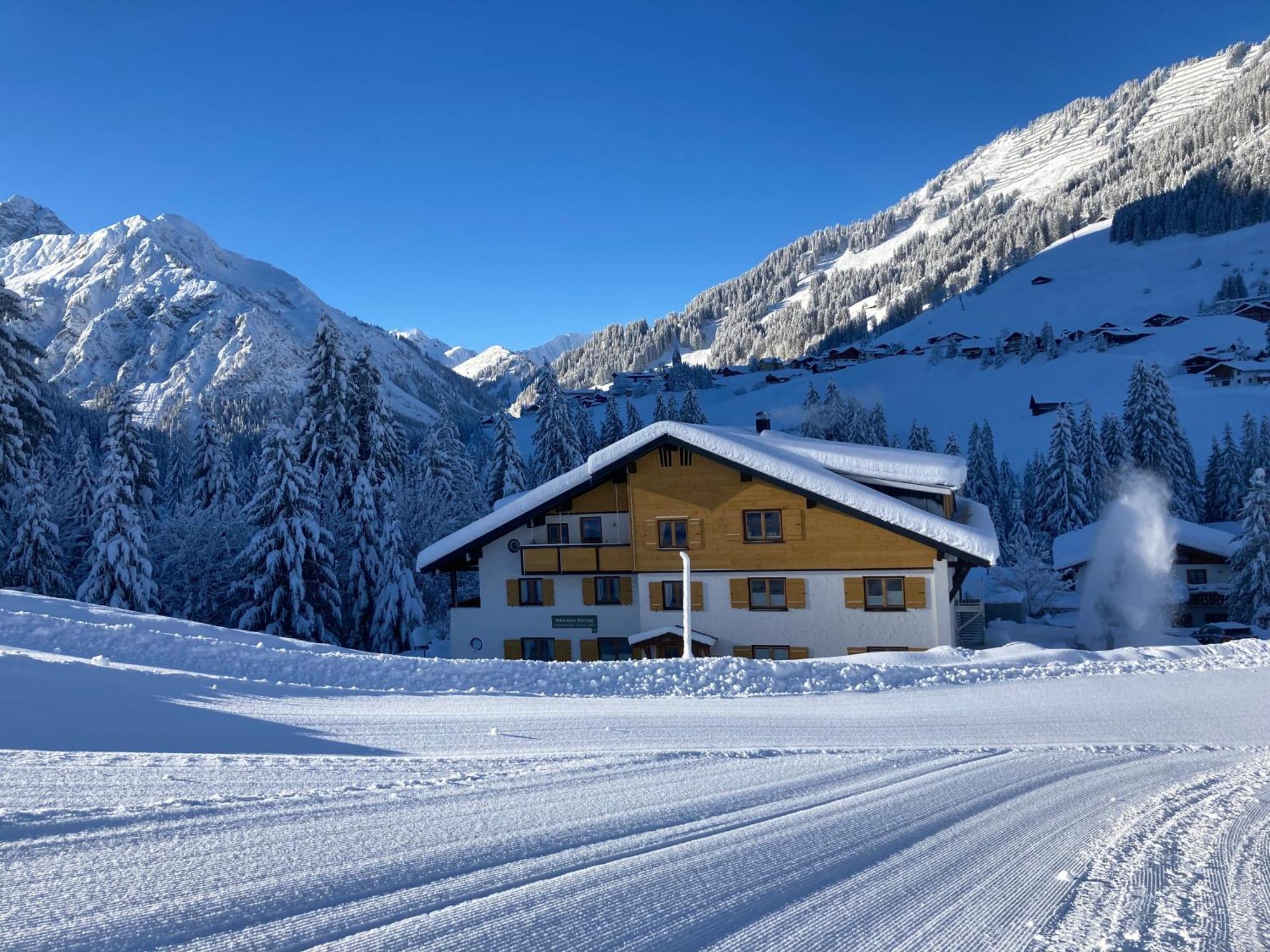 Gästehaus Tannegg Mittelberg Exterior foto